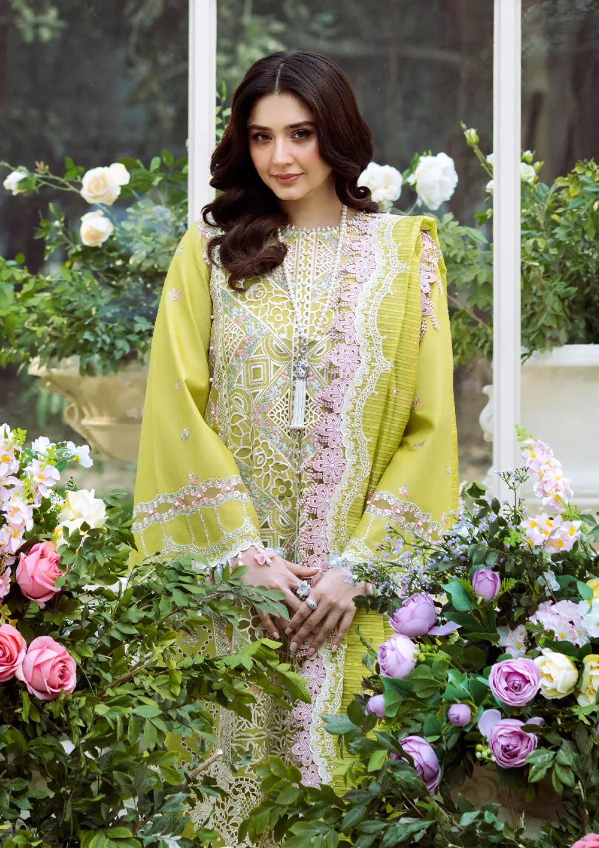 mohsin-saeed-fabrics-is-selling-online-and-in stores-Luxury-daily-wear-wedding-wear-formal-wear-in-budgeted-price-This-product-is-from-bin-ilyas-freesia-emb-lawn25-105-a-is-available-on-Mohsin-saeed-fabrics-website.