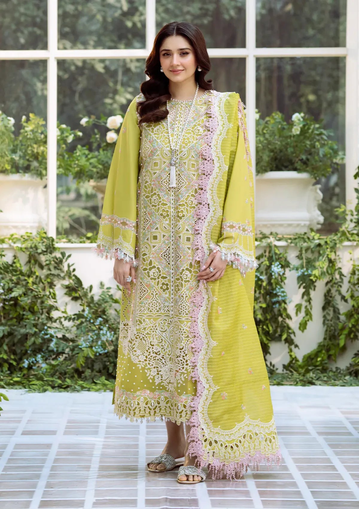 mohsin-saeed-fabrics-is-selling-online-and-in stores-Luxury-daily-wear-wedding-wear-formal-wear-in-budgeted-price-This-product-is-from-bin-ilyas-freesia-emb-lawn25-105-a-is-available-on-Mohsin-saeed-fabrics-website.