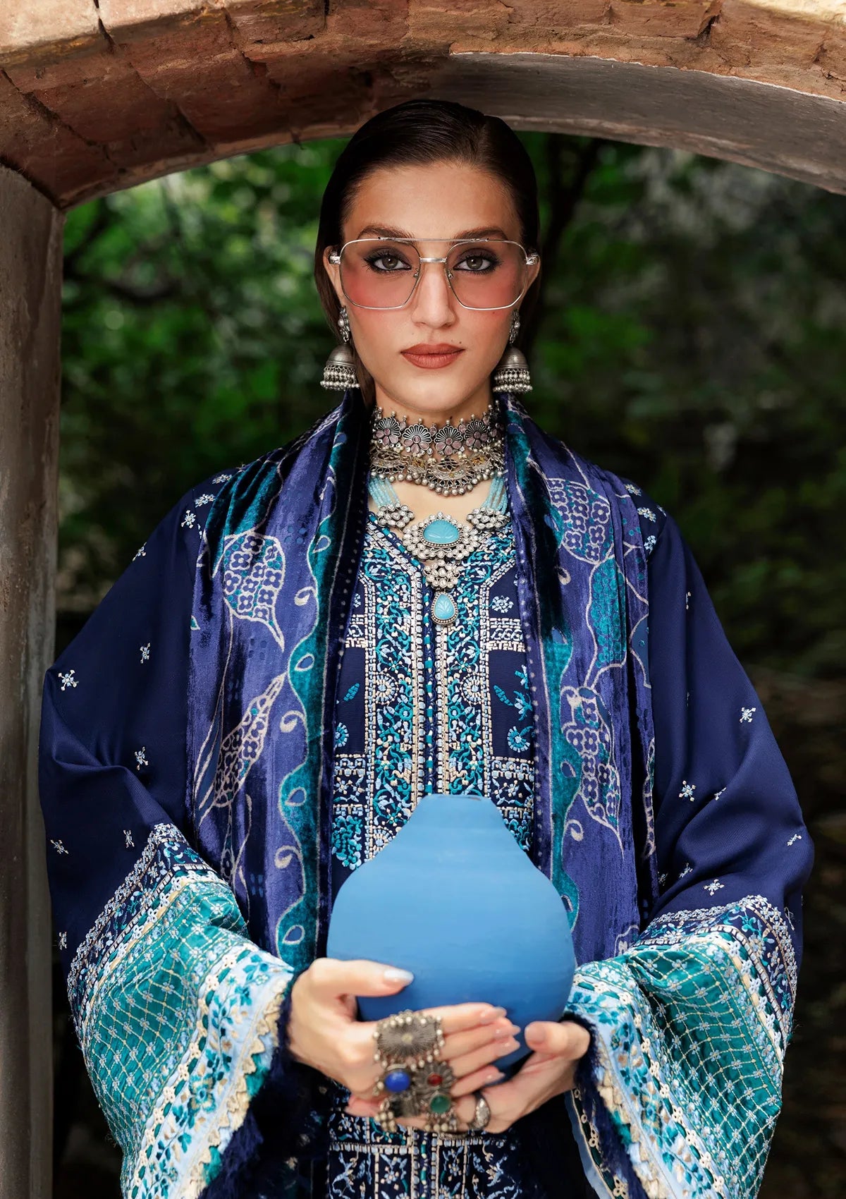Bin Ilyas Nuresa Palachi Shawl Edit'26 D-1004A