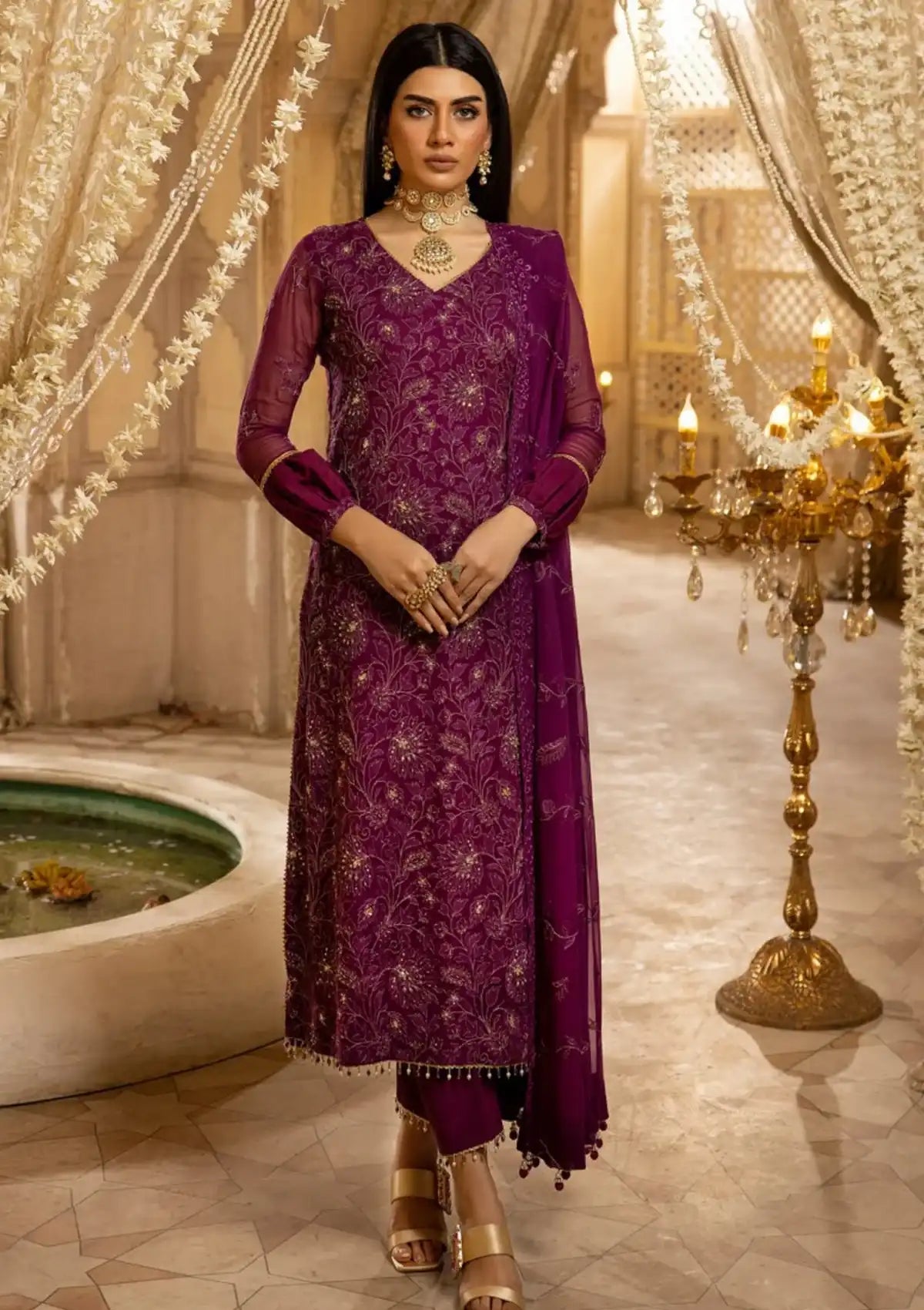 Minakari Chiffon by Khoobsurat'24 KM-309