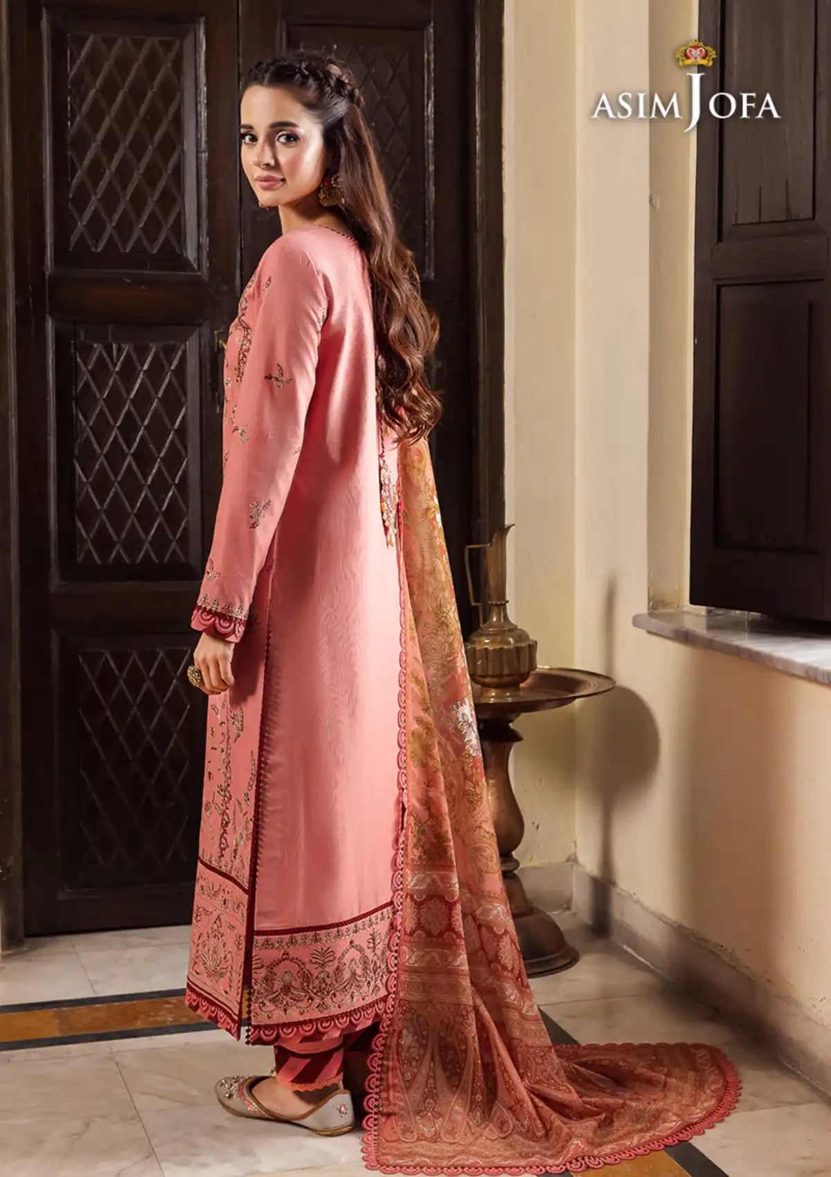 Asim Jofa Rania Pre-Winter'23 AJRW-35 - Mohsin Saeed Fabrics