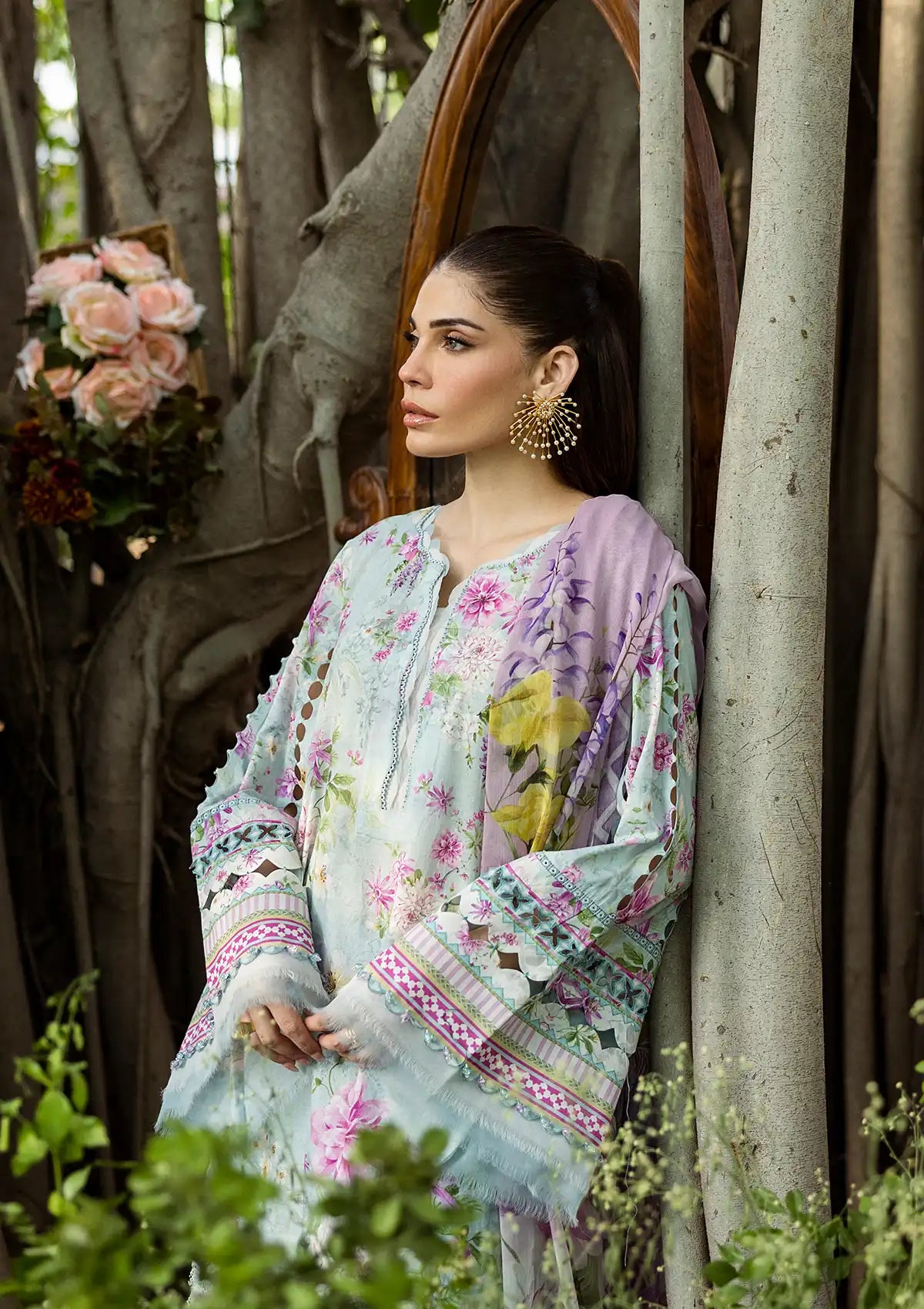 mohsin-saeed-fabrics-designer-daily-wear-formal-and-wedding-suits-within-budget-This-product-is-from-elaf-prints-lawn25-ecd-03b-floral-charm-is-available-on-Mohsin-saeed-fabrics-website.