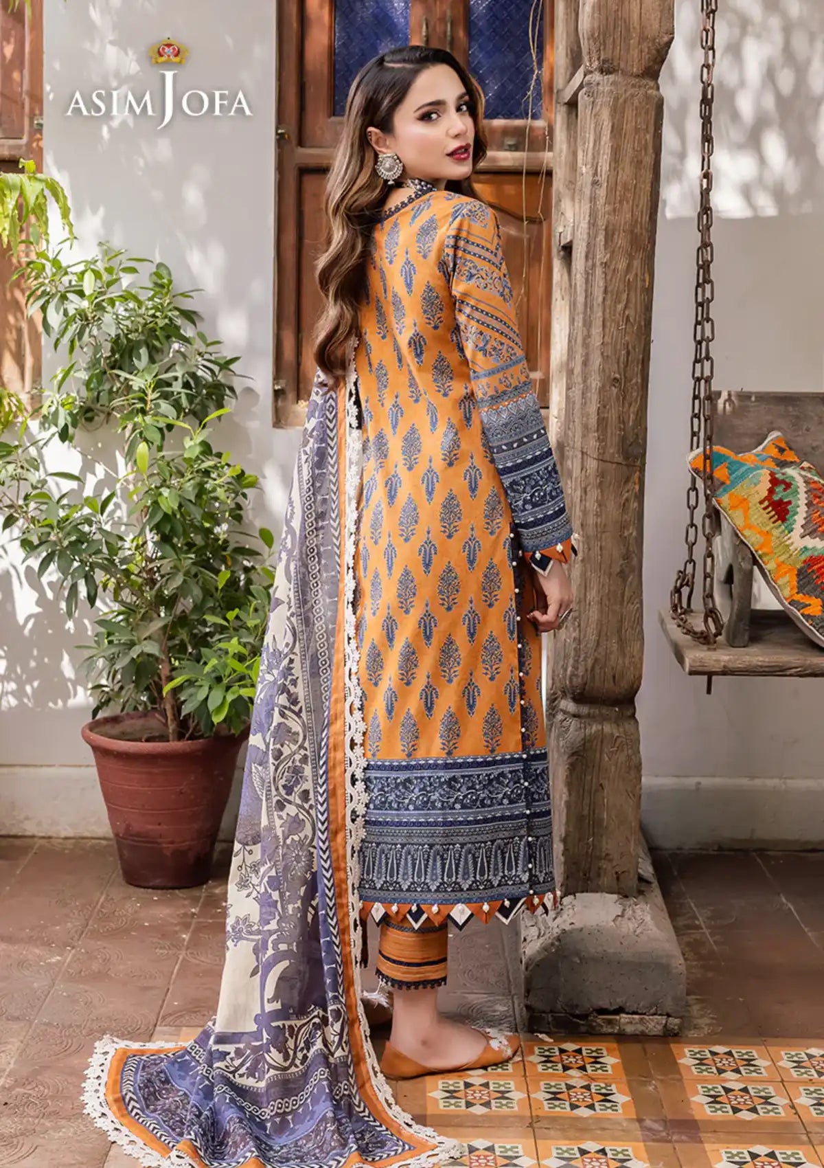 Asim Jofa Rania Pre-Winter'23 AJRW-20 - Mohsin Saeed Fabrics
