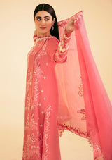 Qalamkar Qlinekari Luxury Lawn'24 SQ-09 SENA - Mohsin Saeed Fabrics