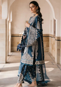Jazmin Shahkaar Luxury Lawn'24 D-05 - Mohsin Saeed Fabrics
