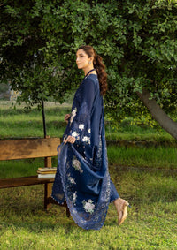 Elaf Luxury Lawn'26 ELY-4B BLUE BELLE