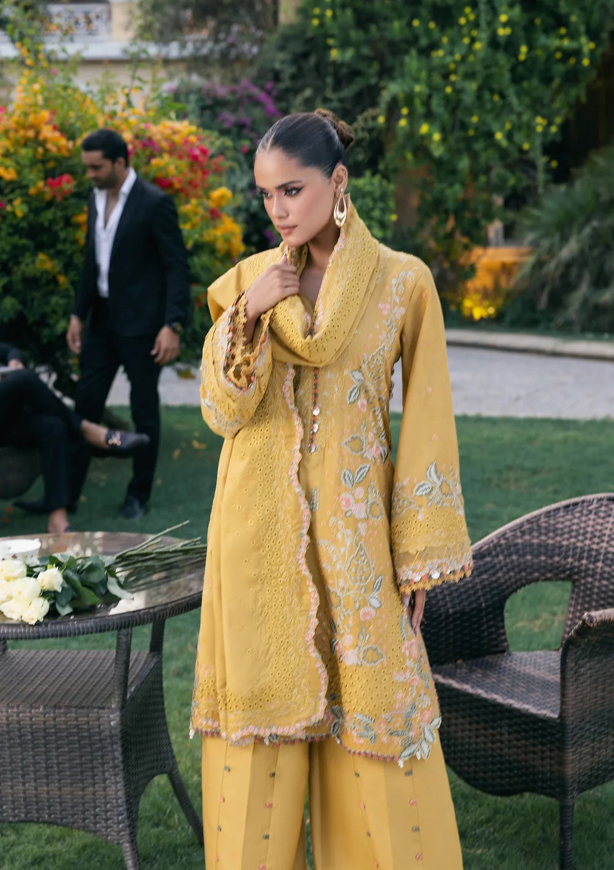 Elaf Luxury Winter'25 EWK-1B Florigold