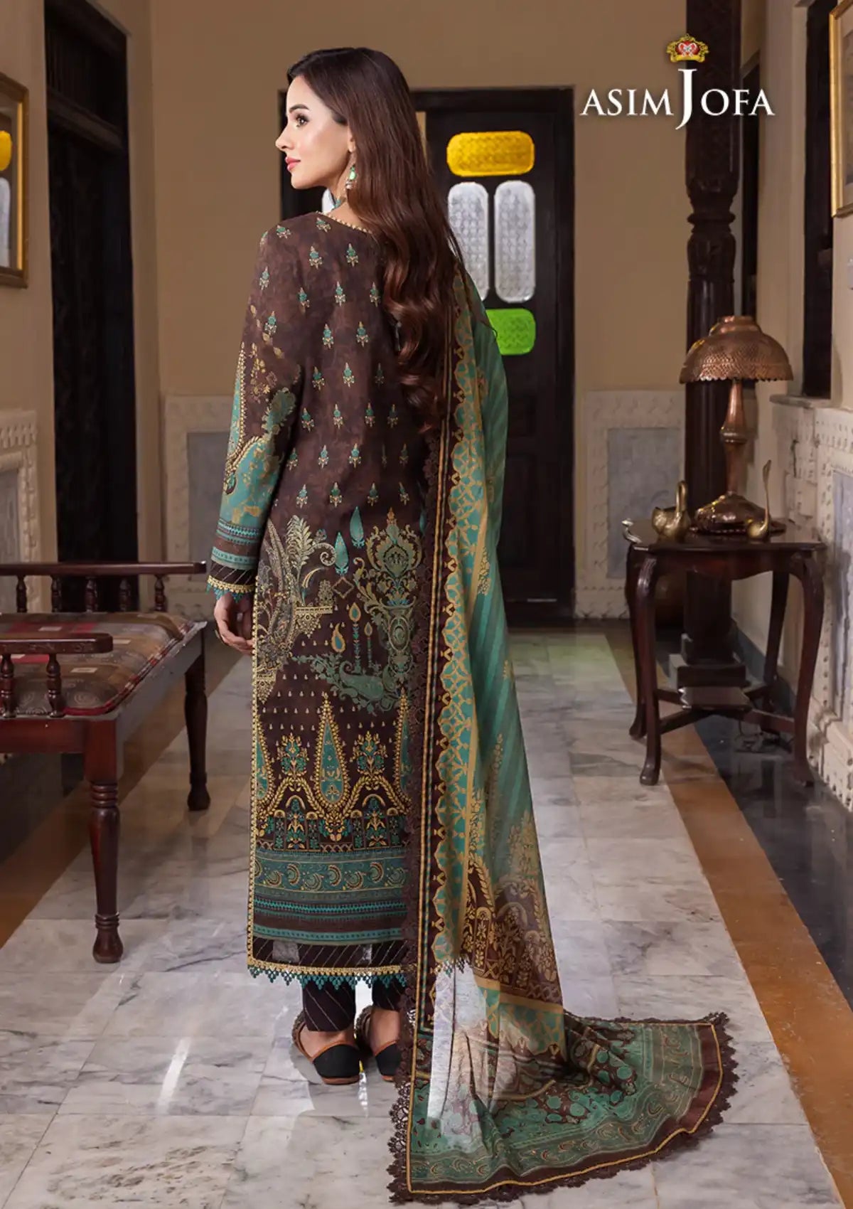 Asim Jofa Rania Pre-Winter'23 AJRW-09 - Mohsin Saeed Fabrics