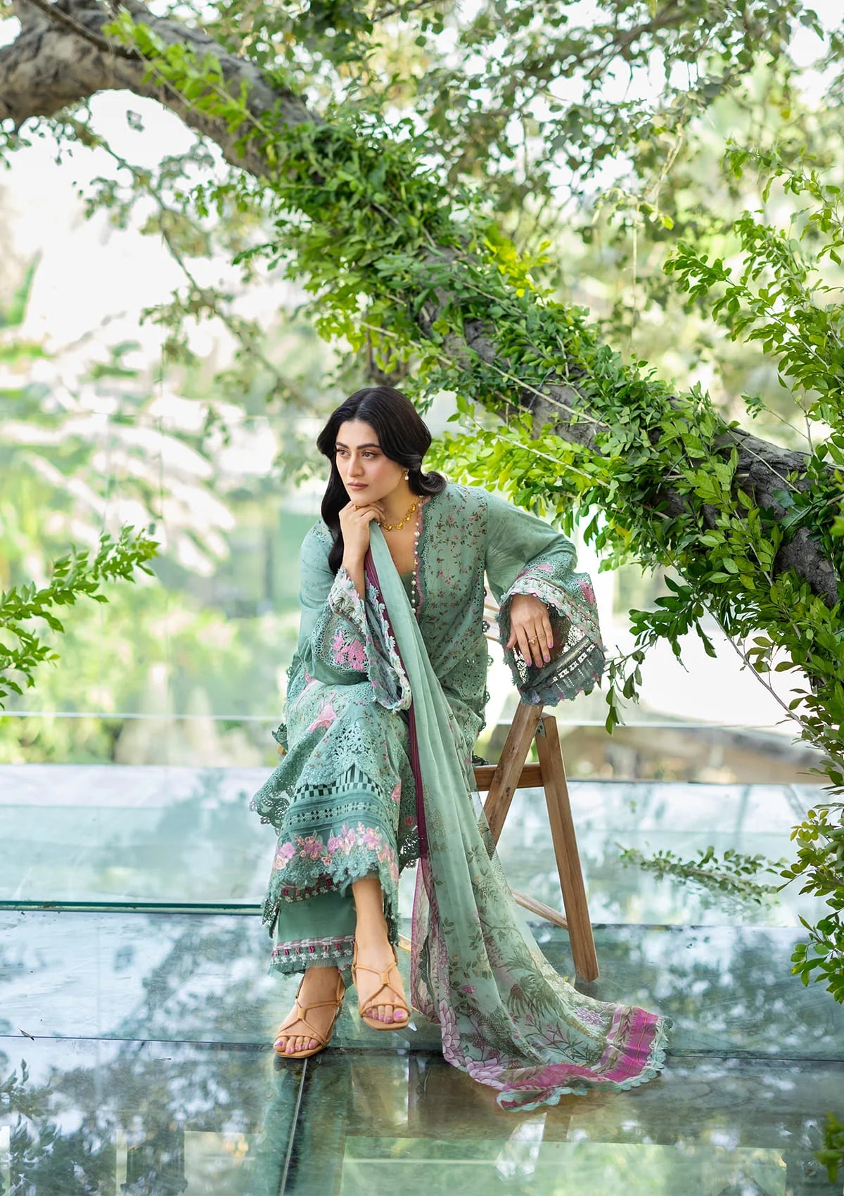 Elaf Chikankari Prints'26 D-4B