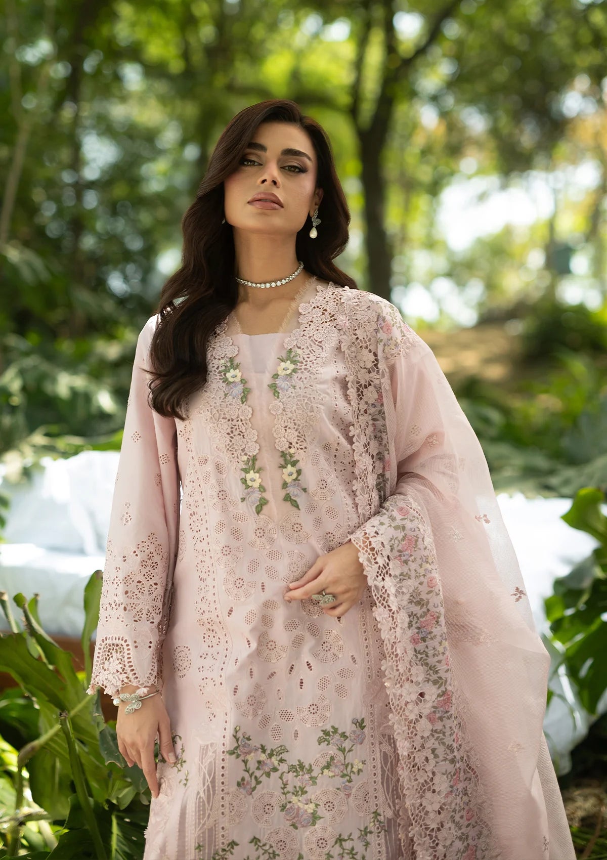 Elaf Luxury Lawn Vol-2'26 ELQ-1B LOVE ESCAPE
