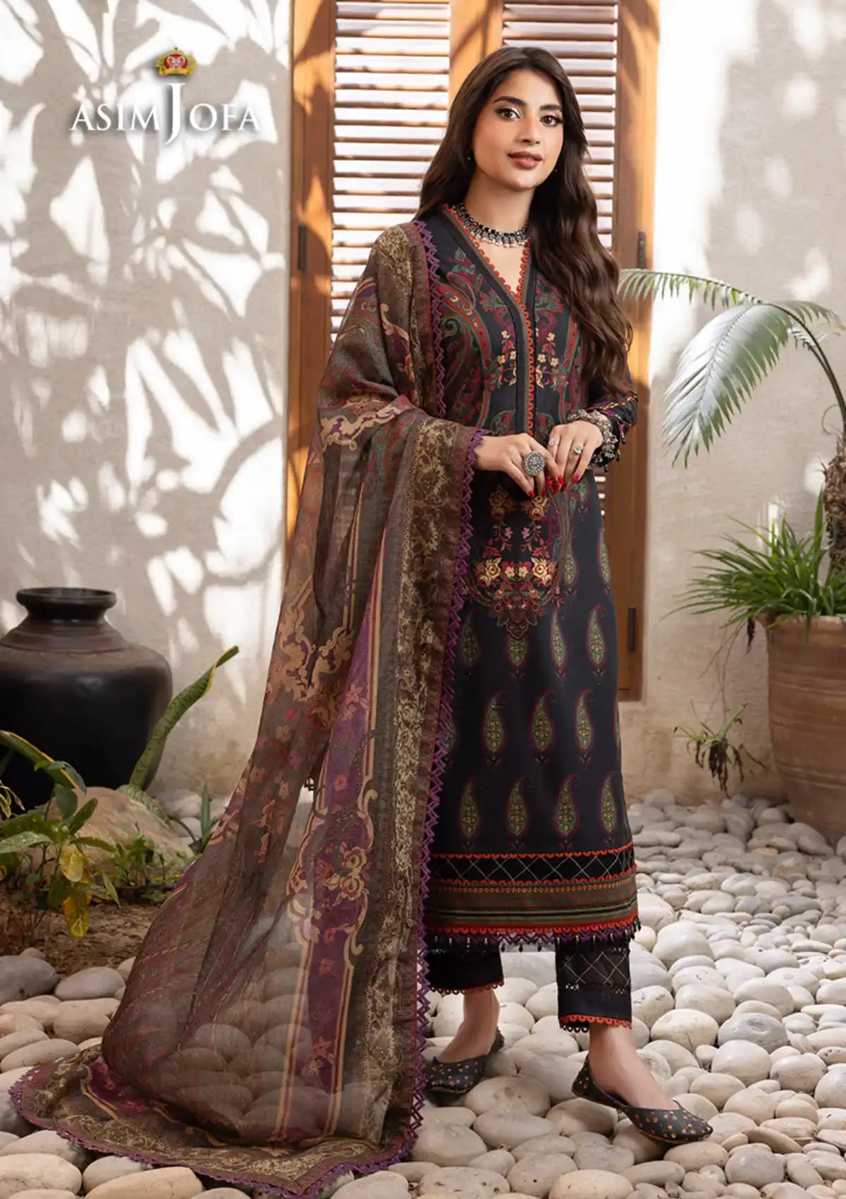 Asim Jofa Rania Pre-Winter'23 AJRW-27 - Mohsin Saeed Fabrics
