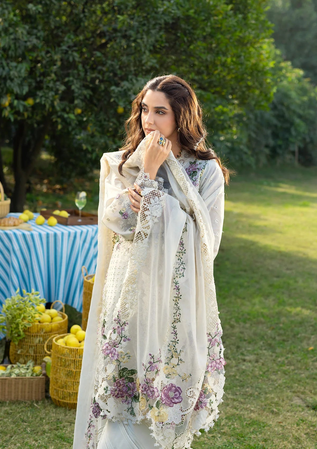 Elaf Luxury Lawn'26 ELY-3A PERLE