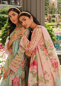 Elaf Prints Lawn Collection'24 EEP-01B-Petal Pulse - Mohsin Saeed Fabrics