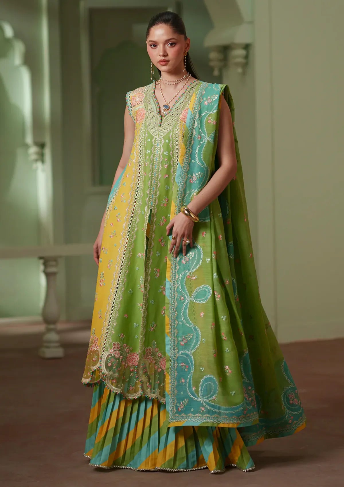 Bin Ilyas Mashriq Festive Edit'26  D-114A