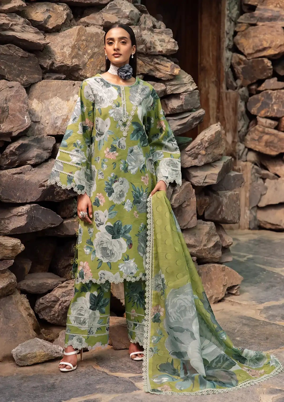 Alizeh Sheen Prints'24 Vol-02 AF-6018-JAZMIN - Mohsin Saeed Fabrics