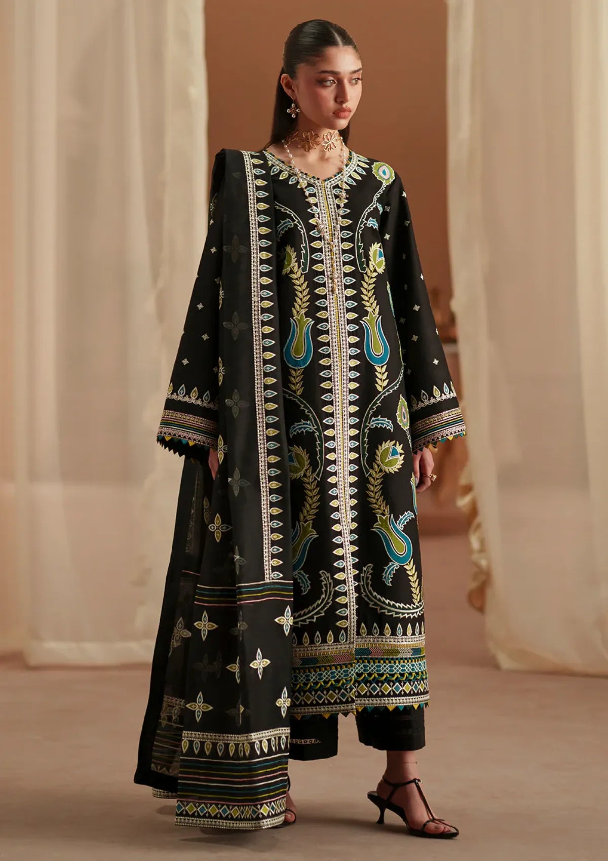 Bin Ilyas Mashriq Festive Edit'26  D-118B