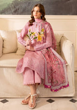 Farasha Seraya Emb Lawn'24 D-04 DAISY - Mohsin Saeed Fabrics