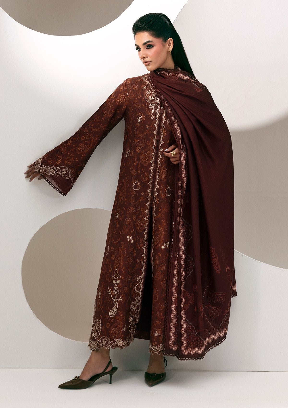 Qalamkar Qprints Linen'26 QPW-01 A Jaza