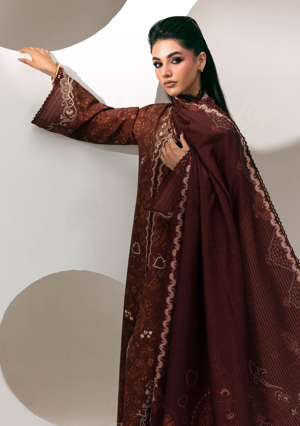 Qalamkar Qprints Linen'26 QPW-01 A Jaza