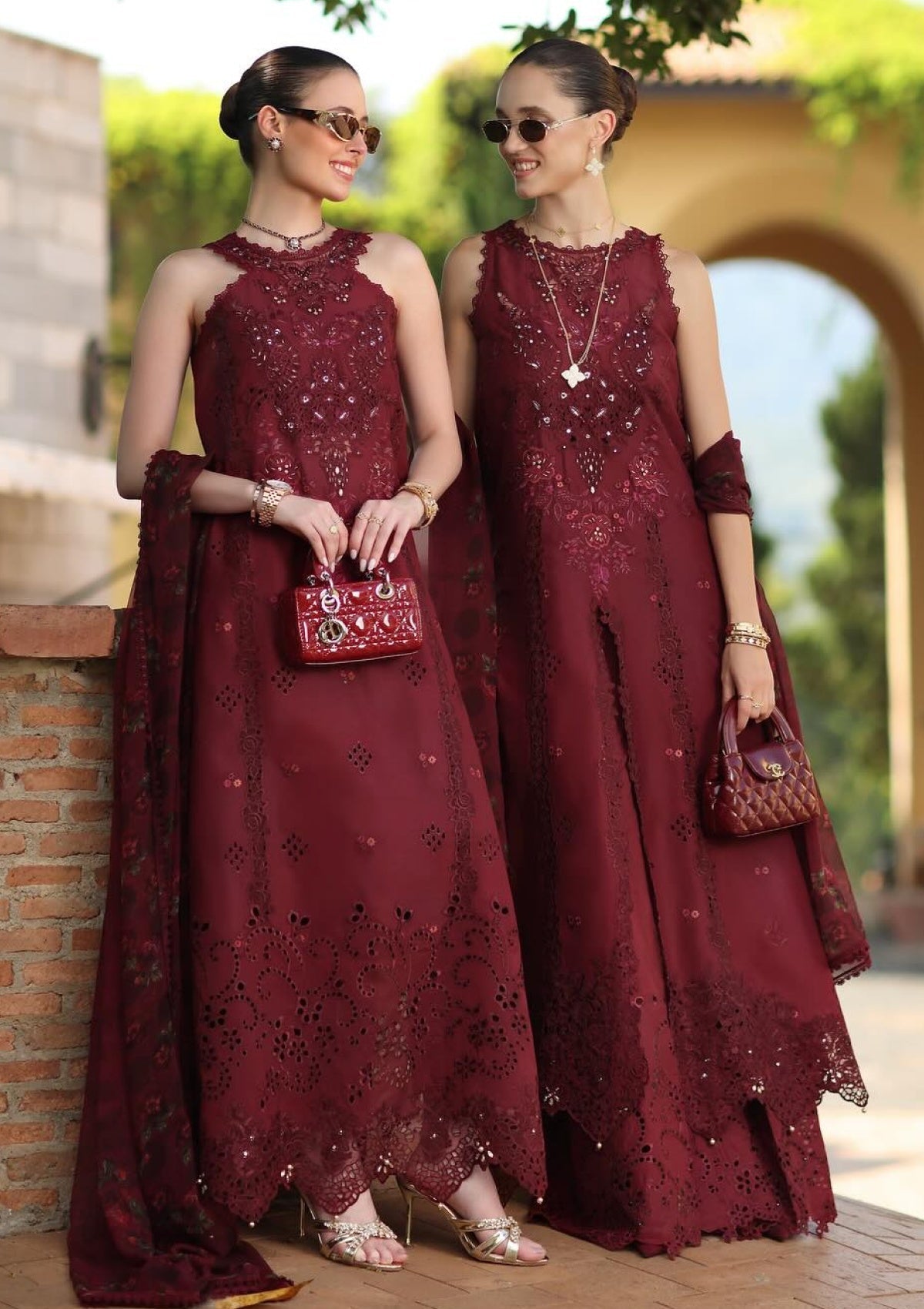 Noor by Saadia Asad Luxury Eid Schiffli Laserkari'26 D-12