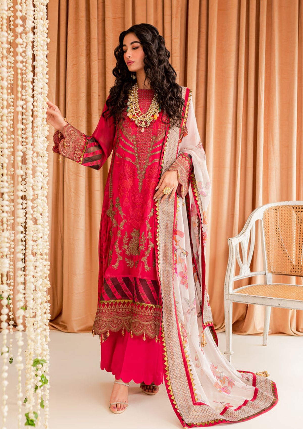 Charizma Vasal Chiffon'23 VSL-03 - Mohsin Saeed Fabrics