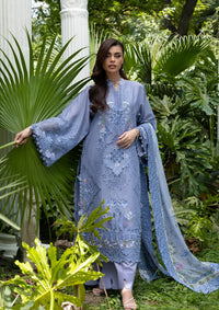 Elaf Luxury Lawn Vol-2'26 ELQ-2B LAVENDER LUXE
