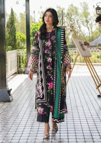 Elaf Prints Lawn Collection'24 EEP-02A-Dark Floral