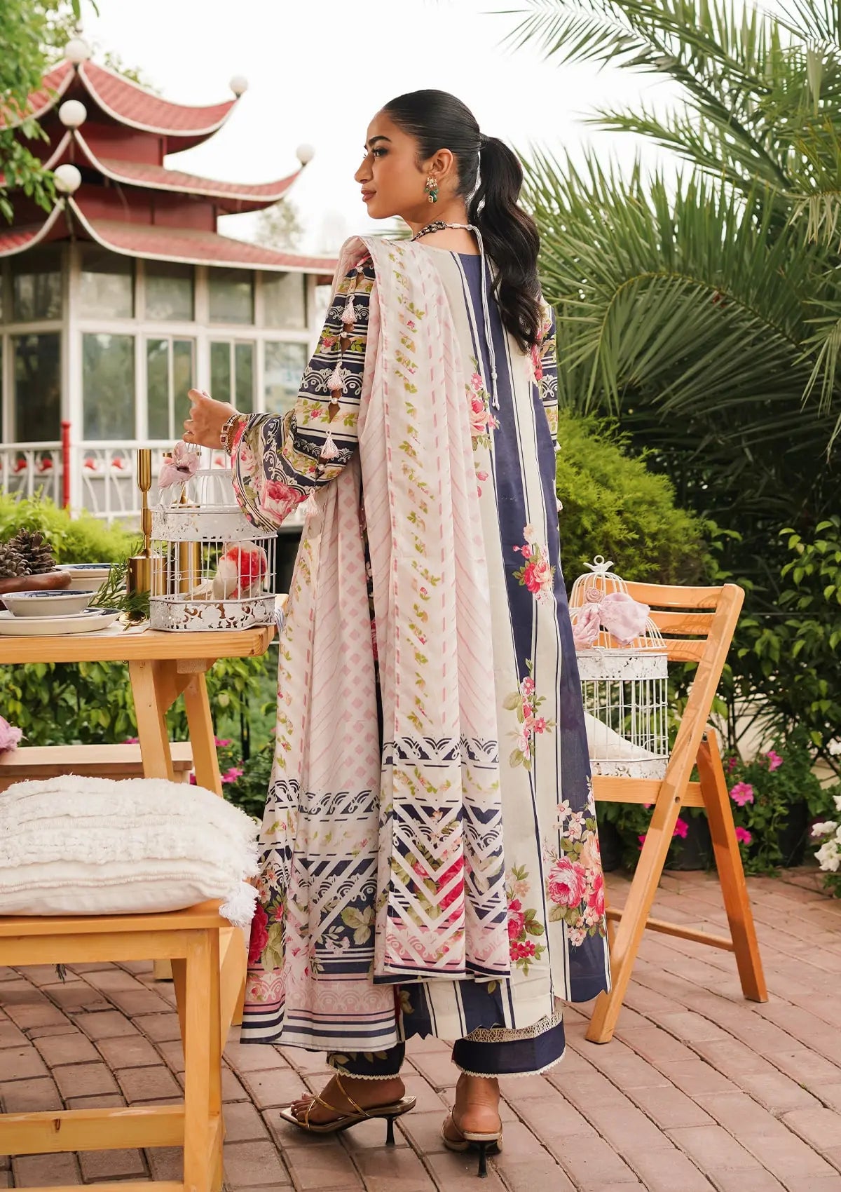 Elaf Prints Lawn Collection'24 EEP-05B-Amica - Mohsin Saeed Fabrics