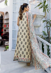 Safwa Blueberry Doria Lawn Vol-01'24 BLB-03 - Mohsin Saeed Fabrics