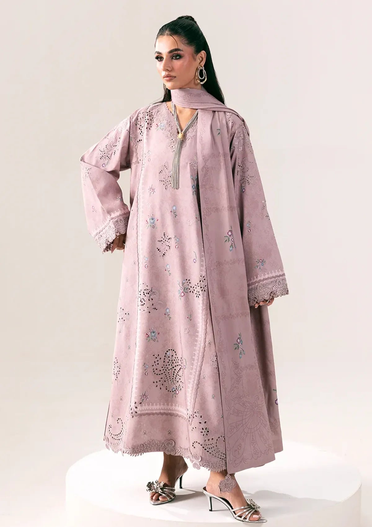 Qalamkar Qprints Linen'26 QPW-08 B Waniya