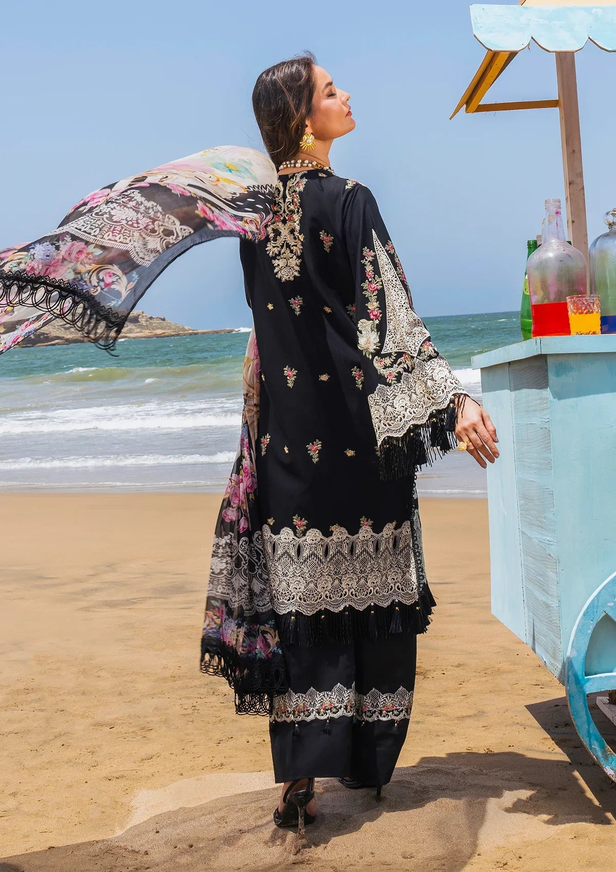 Elaf "Hai Kuch" Festive Lawn'24 EHK-09 Nafees - Mohsin Saeed Fabrics