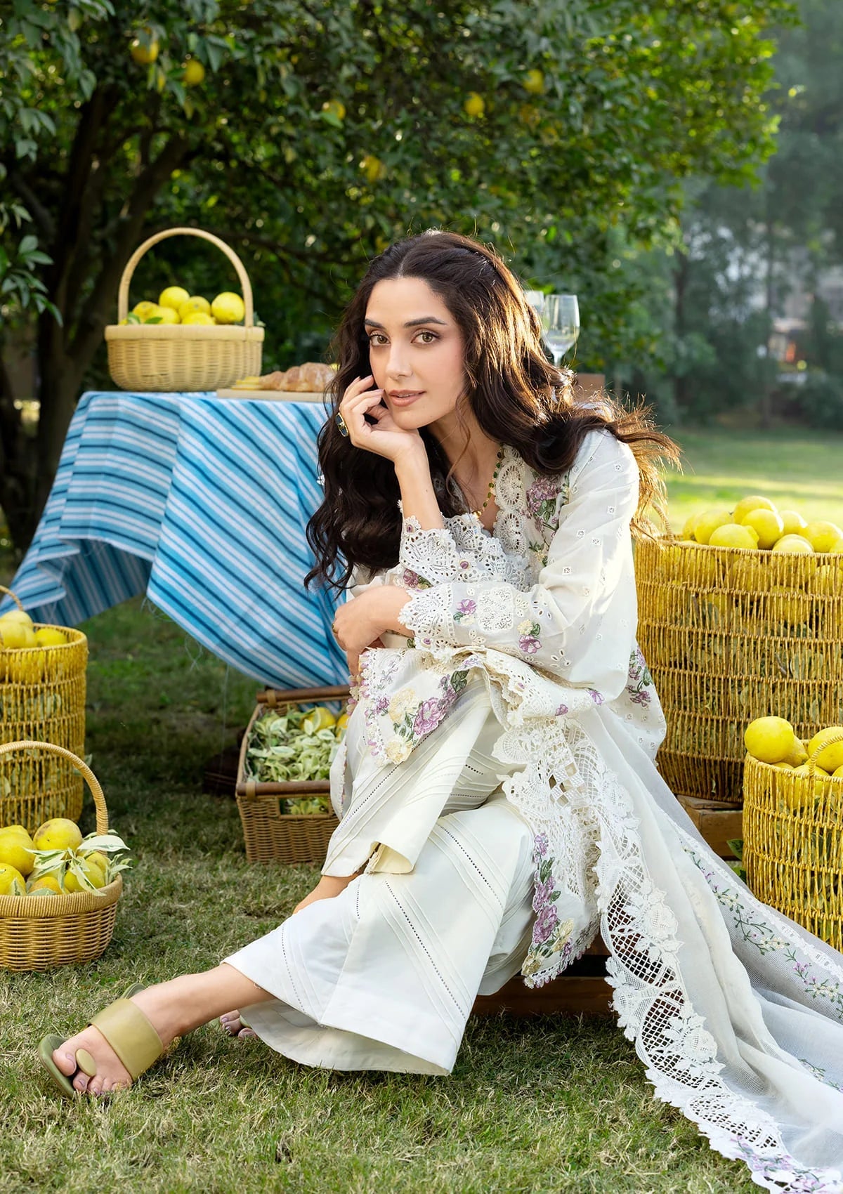 Elaf Luxury Lawn'26 ELY-3A PERLE