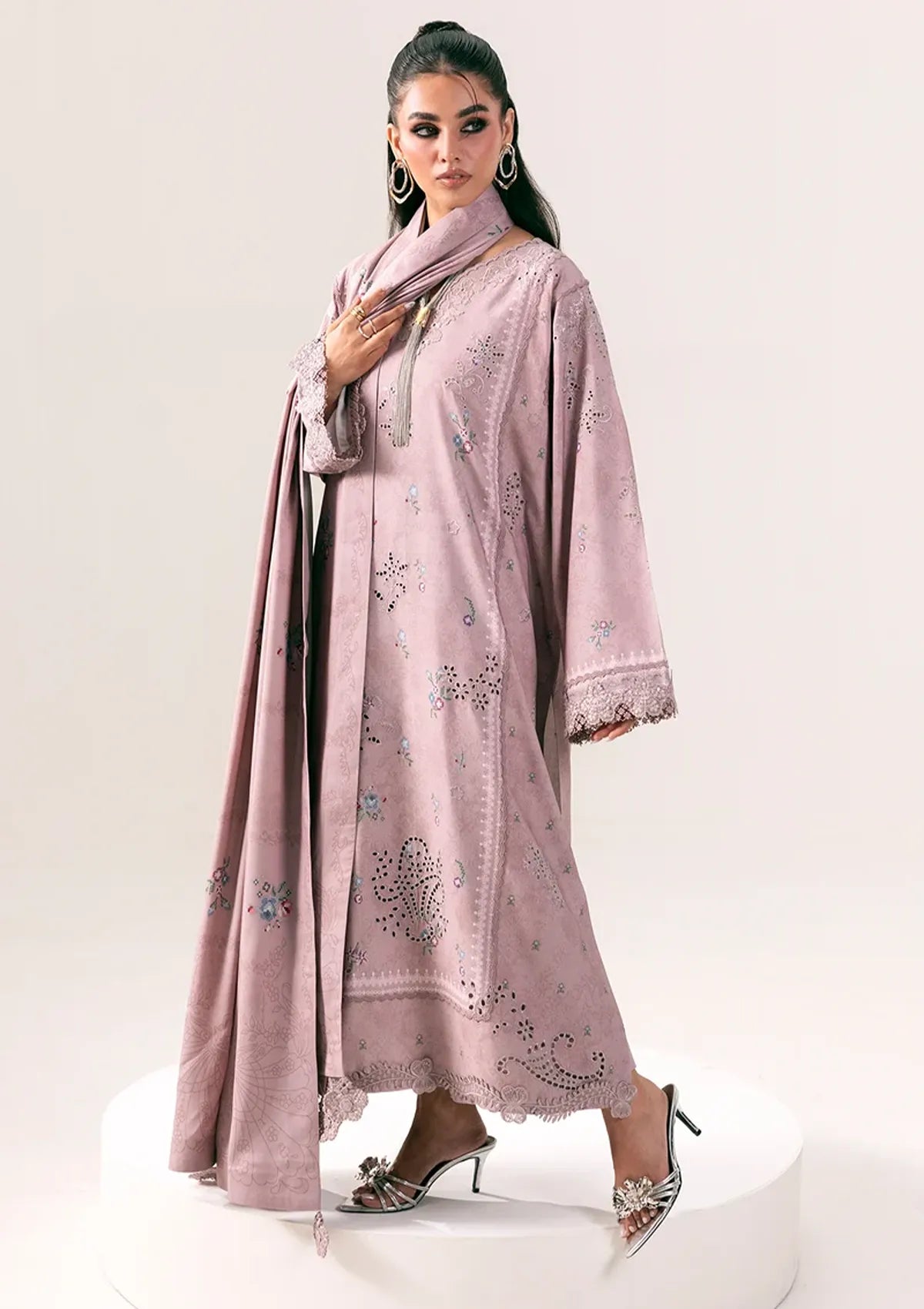 Qalamkar Qprints Linen'26 QPW-08 B Waniya