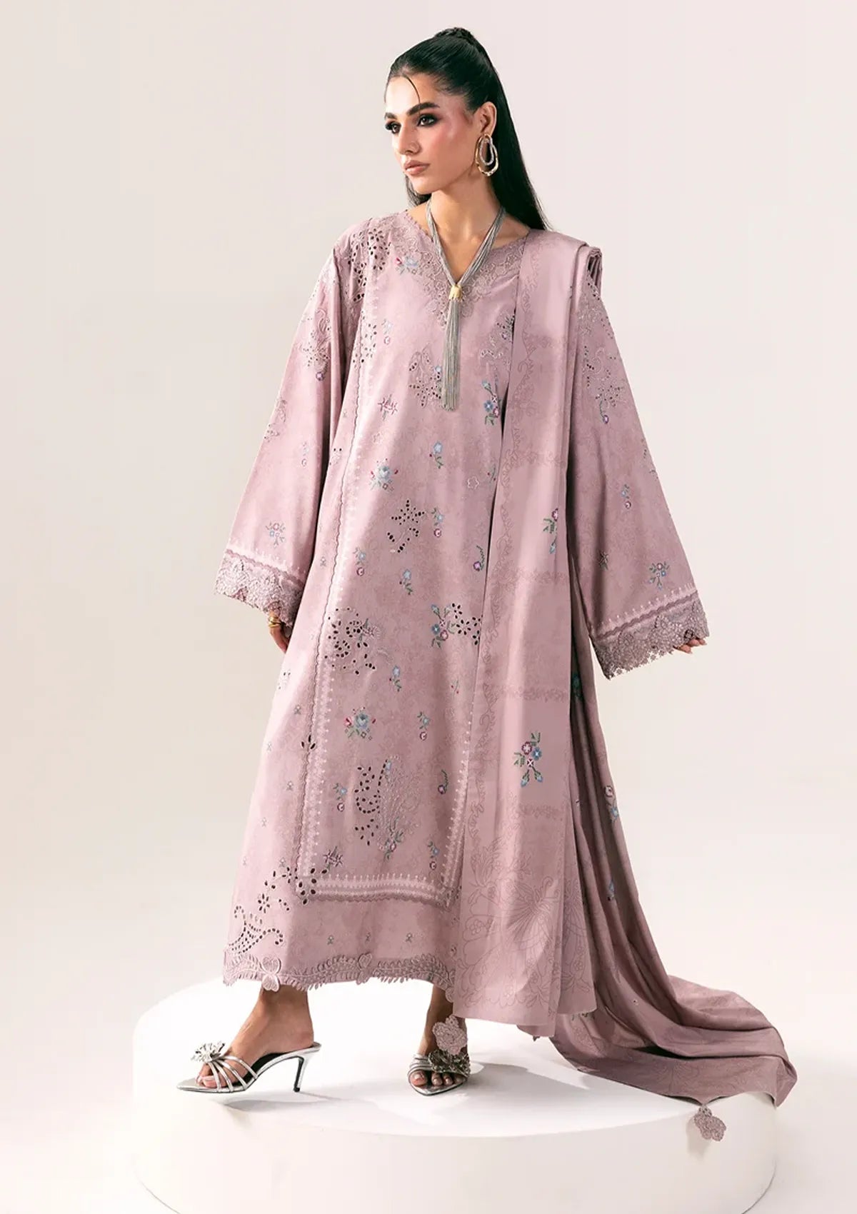 Qalamkar Qprints Linen'26 QPW-08 B Waniya