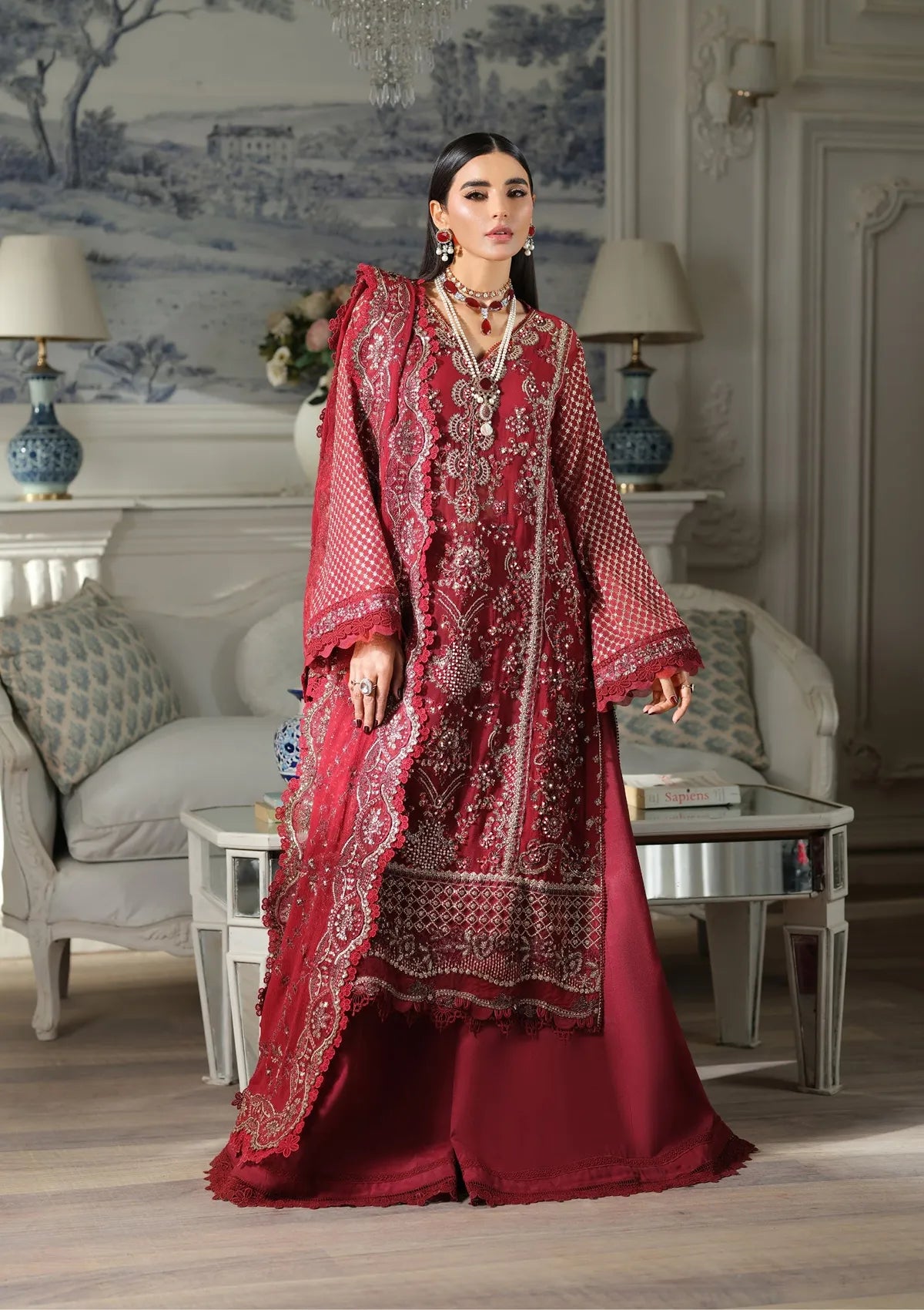 Maryam Hussain Meer Luxury Chiffon'26 D-05 Sahil