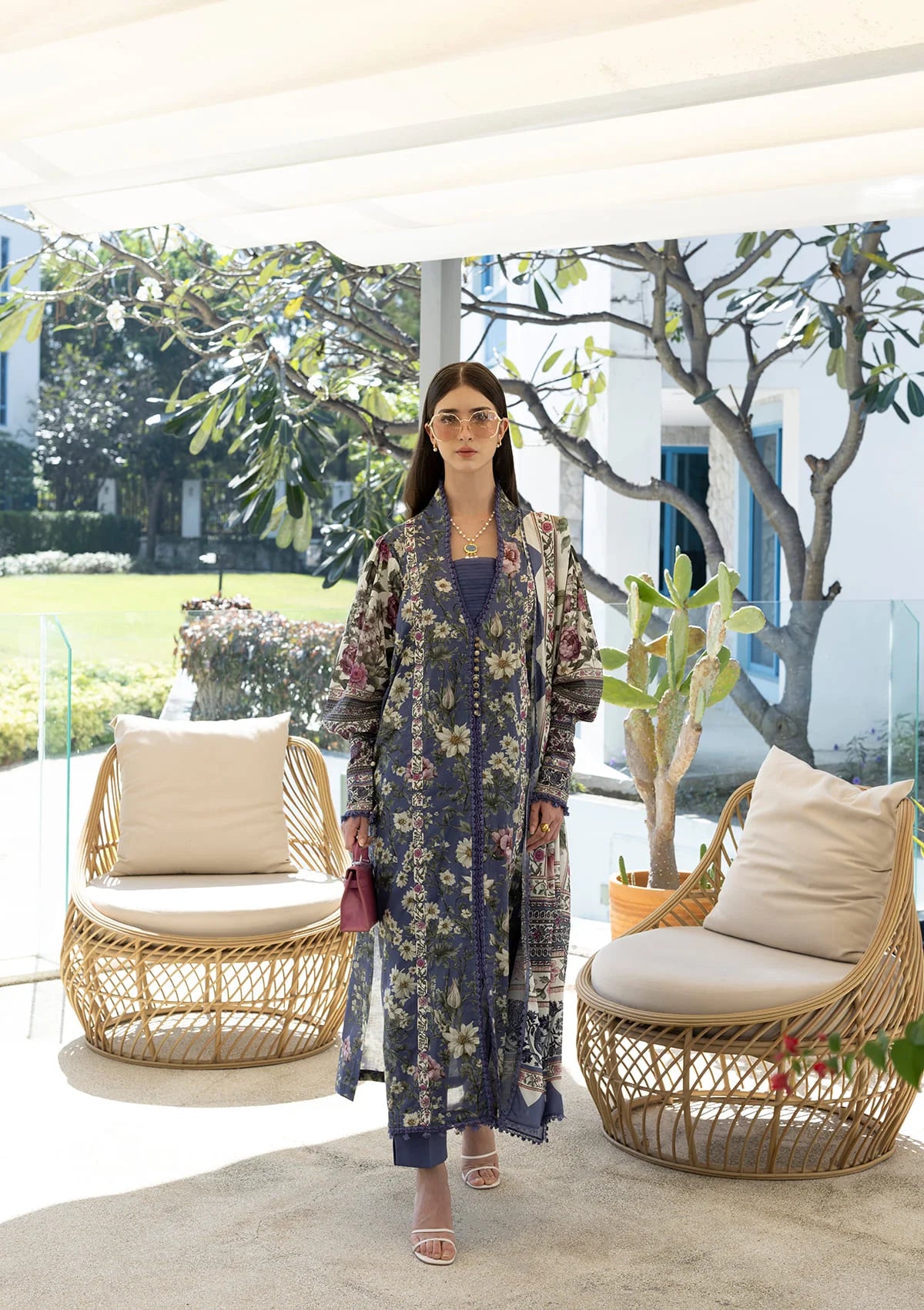 Elaf Santorini Prints Vol-1'26 EPN-6A BOO BERRY