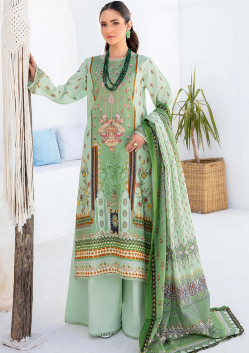 Saira Bano By Humdam'24 D-02 - Mohsin Saeed Fabrics