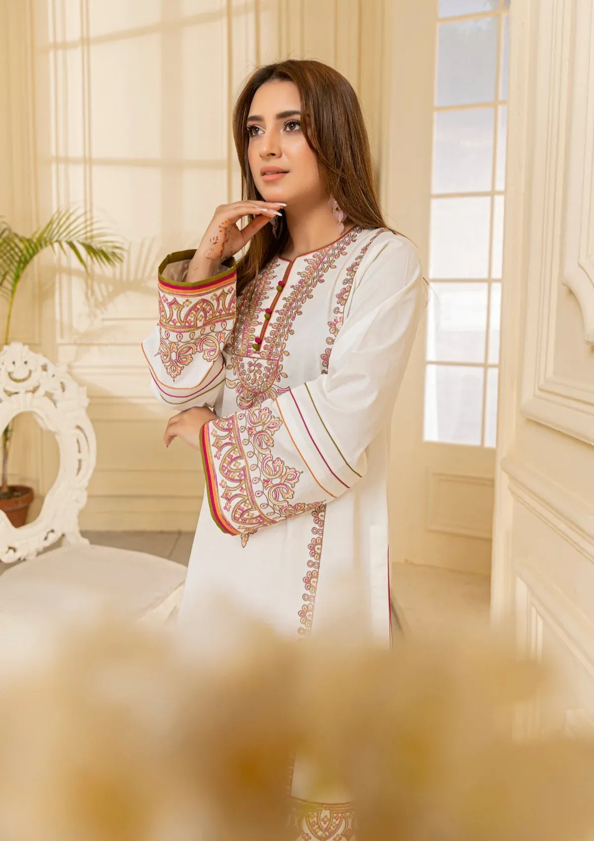 Waresha Garden Grace Lawn'26 GW-06