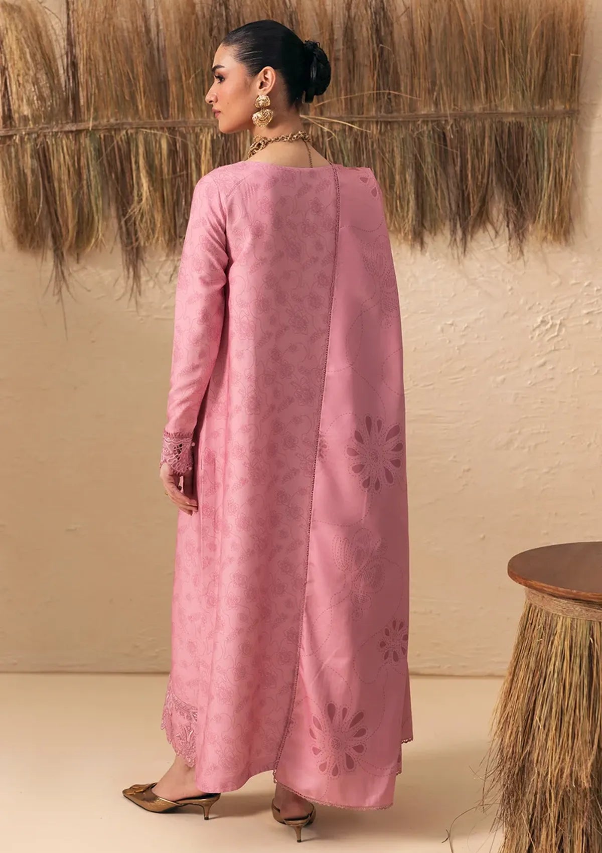 Qalamkar Qprints Linen'26 QPW-07 A Seema