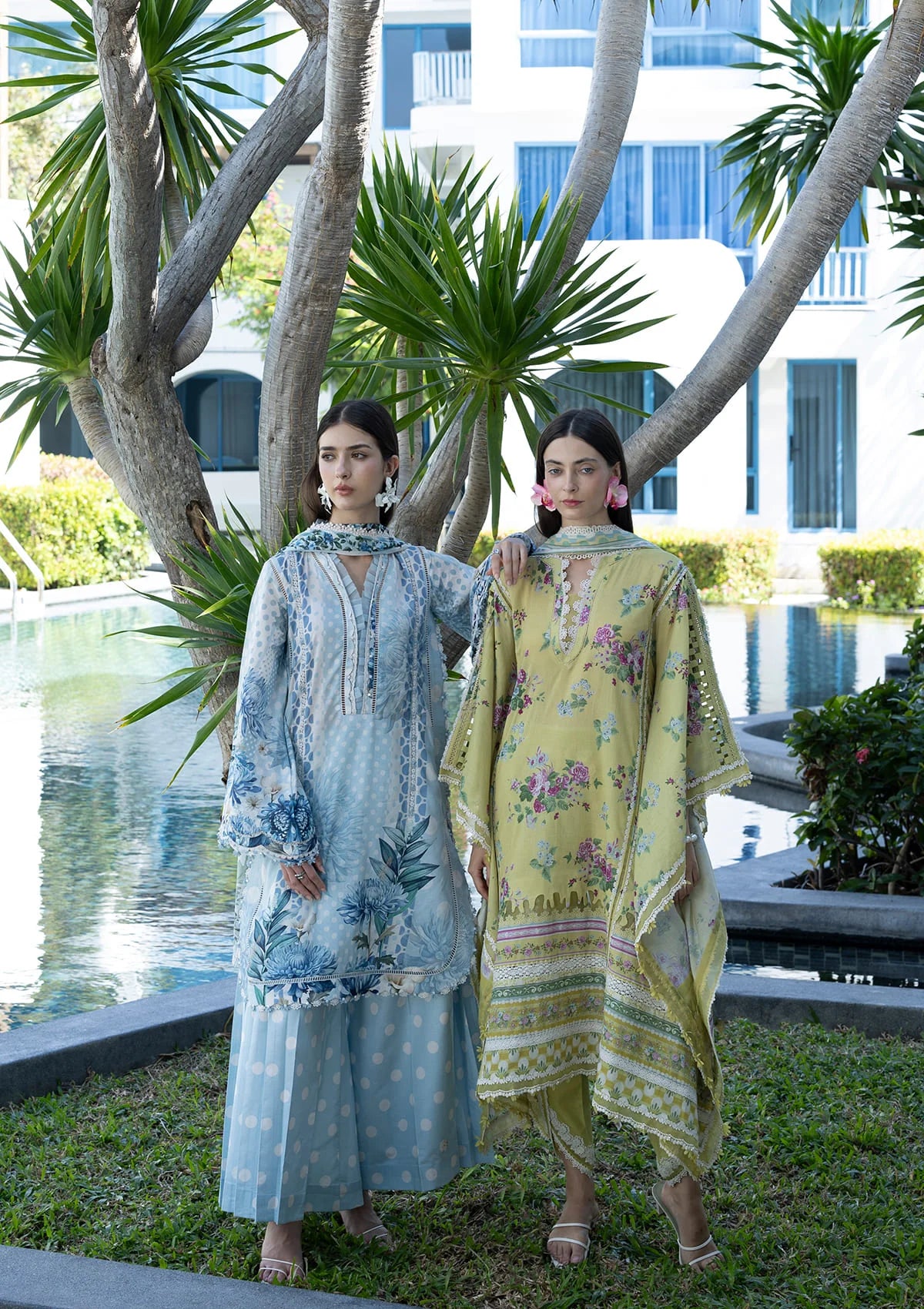 Elaf Santorini Prints Vol-1'26 EPN-1A OCEAN PETALS