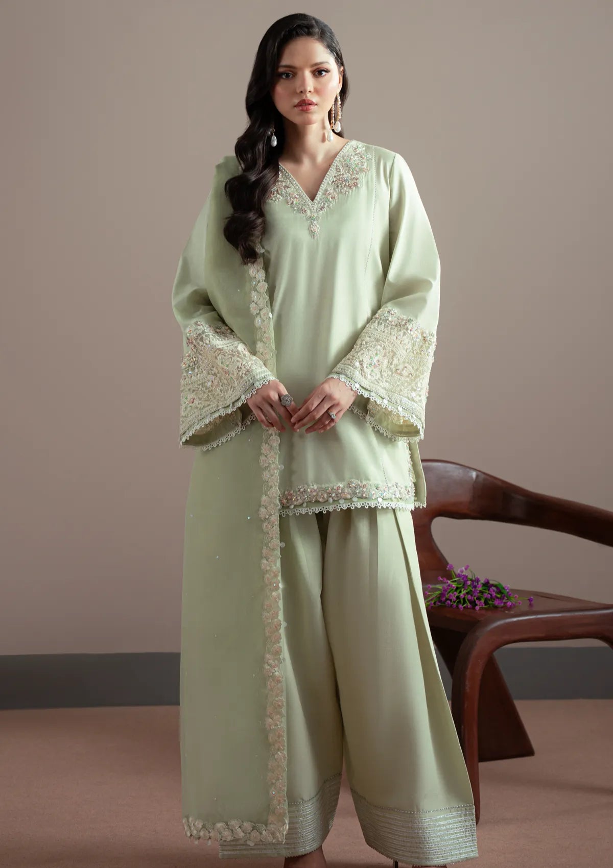 mohsin-saeed-fabrics-designer-daily-wear-formal-and-wedding-suits-within-budget-This-product-is-from-fabiha-fatima-elvin-formal-pret25-d-08-sage-is-available-on-Mohsin-saeed-fabrics-website.