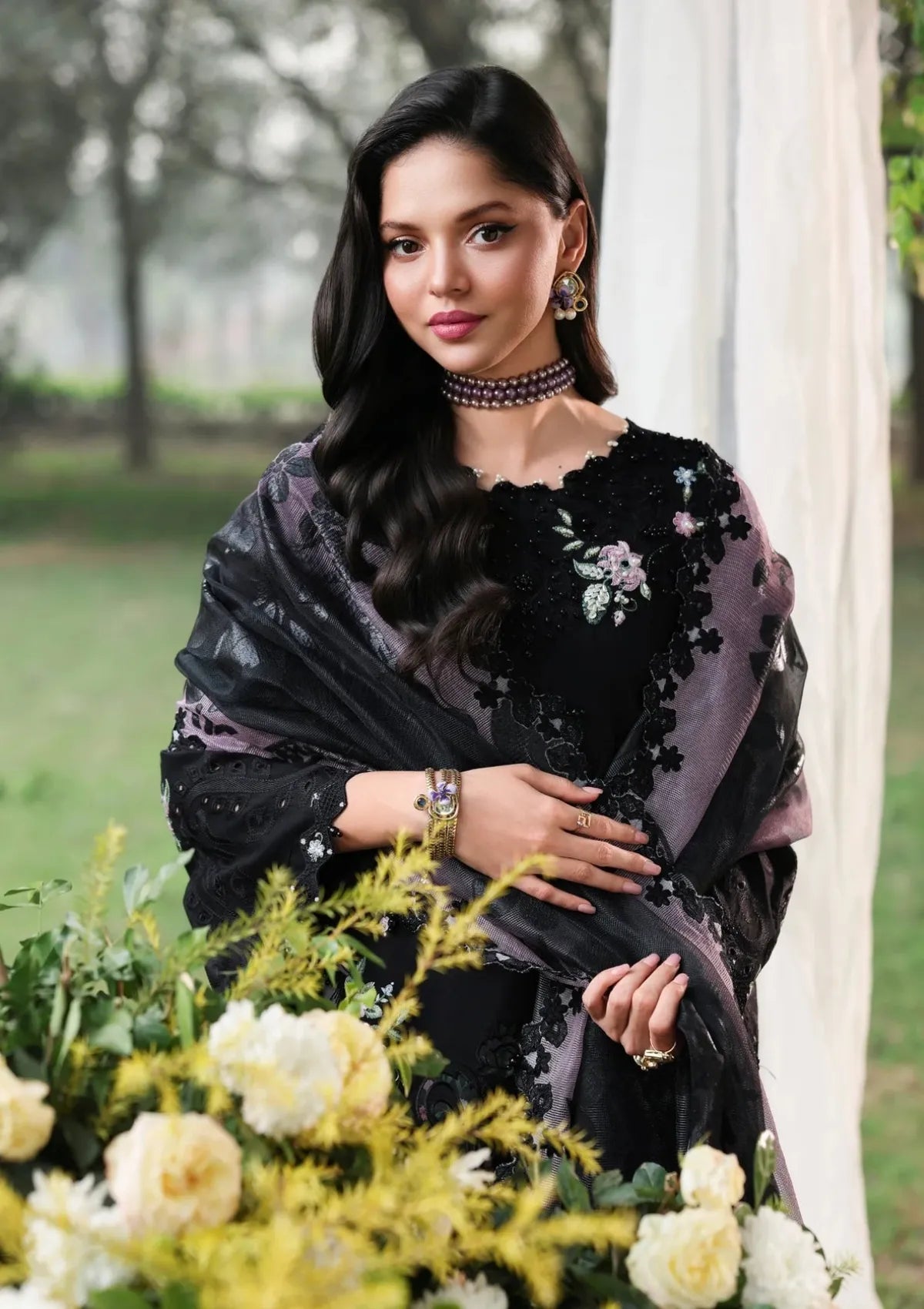 Sardinia Tales Of Petals'26 D-1504B MIDNIGHT BLOOM