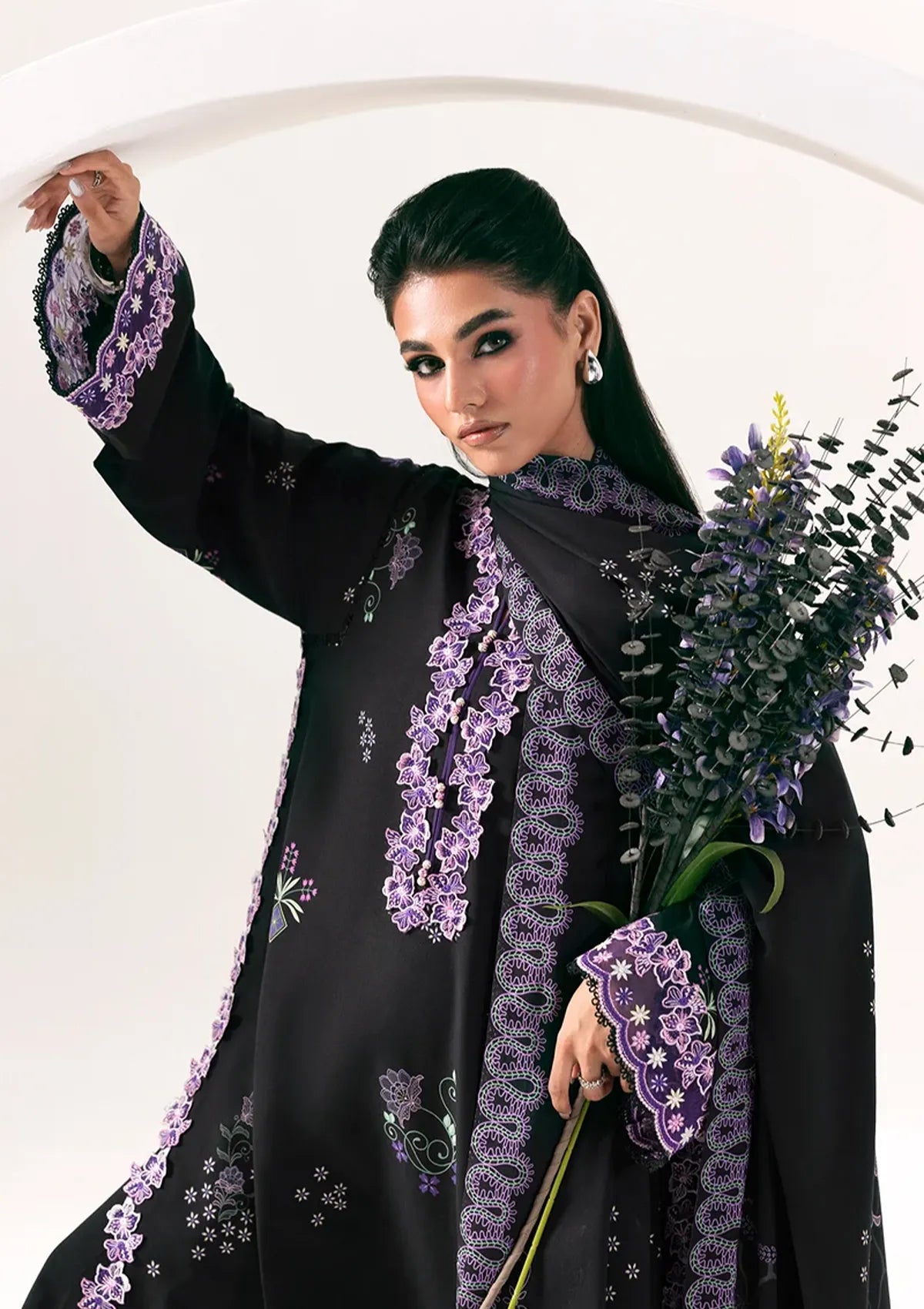 Qalamkar Qprints Linen'26 QPW-09 B Sajal