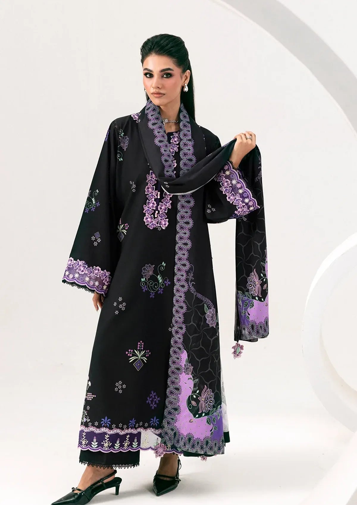 Qalamkar Qprints Linen'26 QPW-09 B Sajal