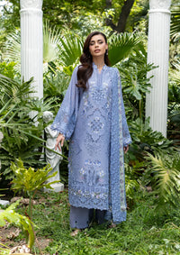 Elaf Luxury Lawn Vol-2'26 ELQ-2B LAVENDER LUXE