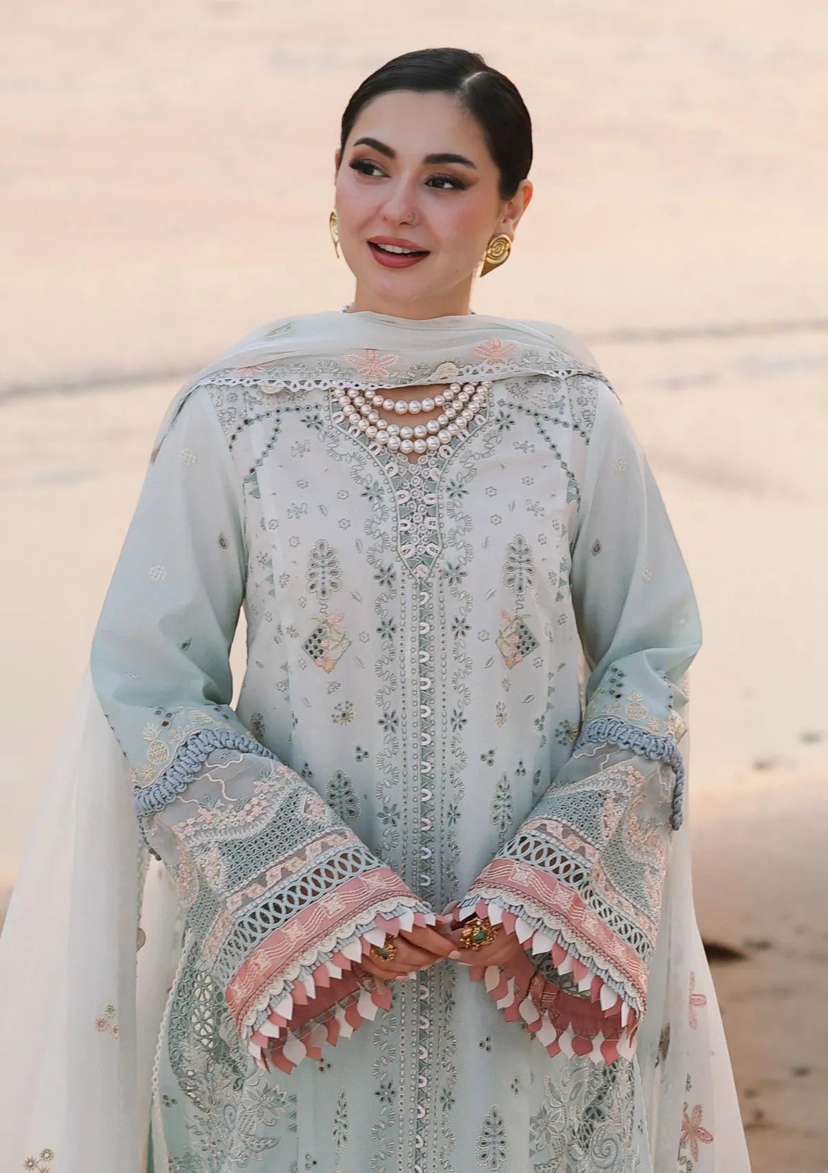 Qalamkar Sahil Luxury Lawn‘26 SA-05 Ayra