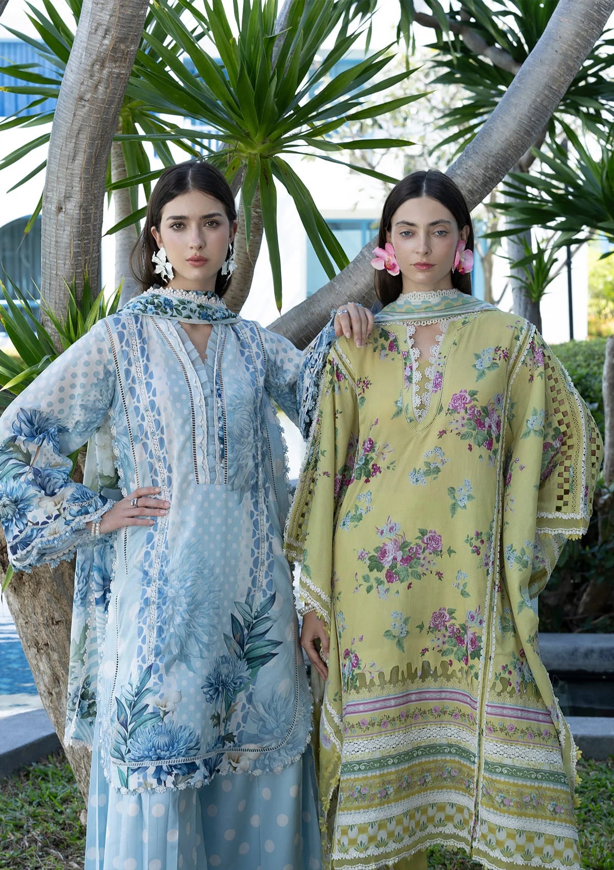 Elaf Santorini Prints Vol-1'26 EPN-1A OCEAN PETALS