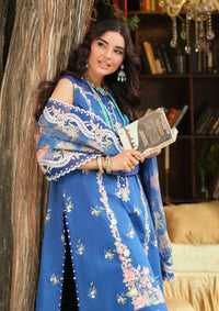 Maryam Hussain Luxury Lawn'26 D-03 Skye