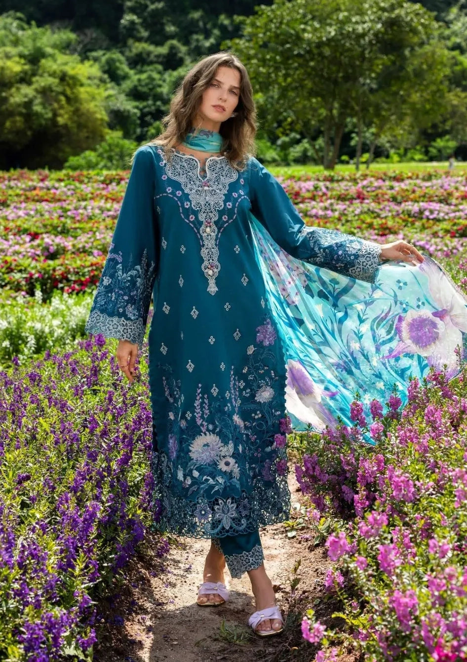 Mushq Secret Garden Hemline'26 D-15B Emerald Fern