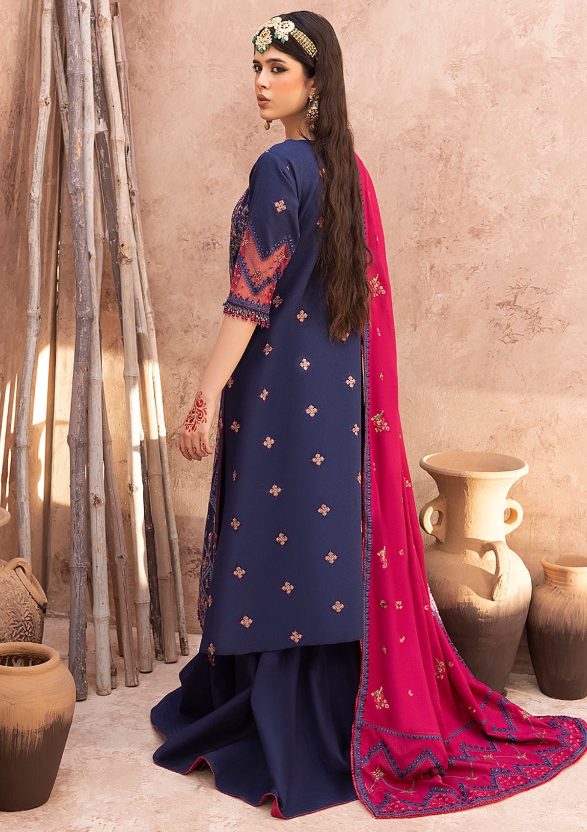 Bin Ilyas Laal Luxury Winter'23 1512-B - Mohsin Saeed Fabrics